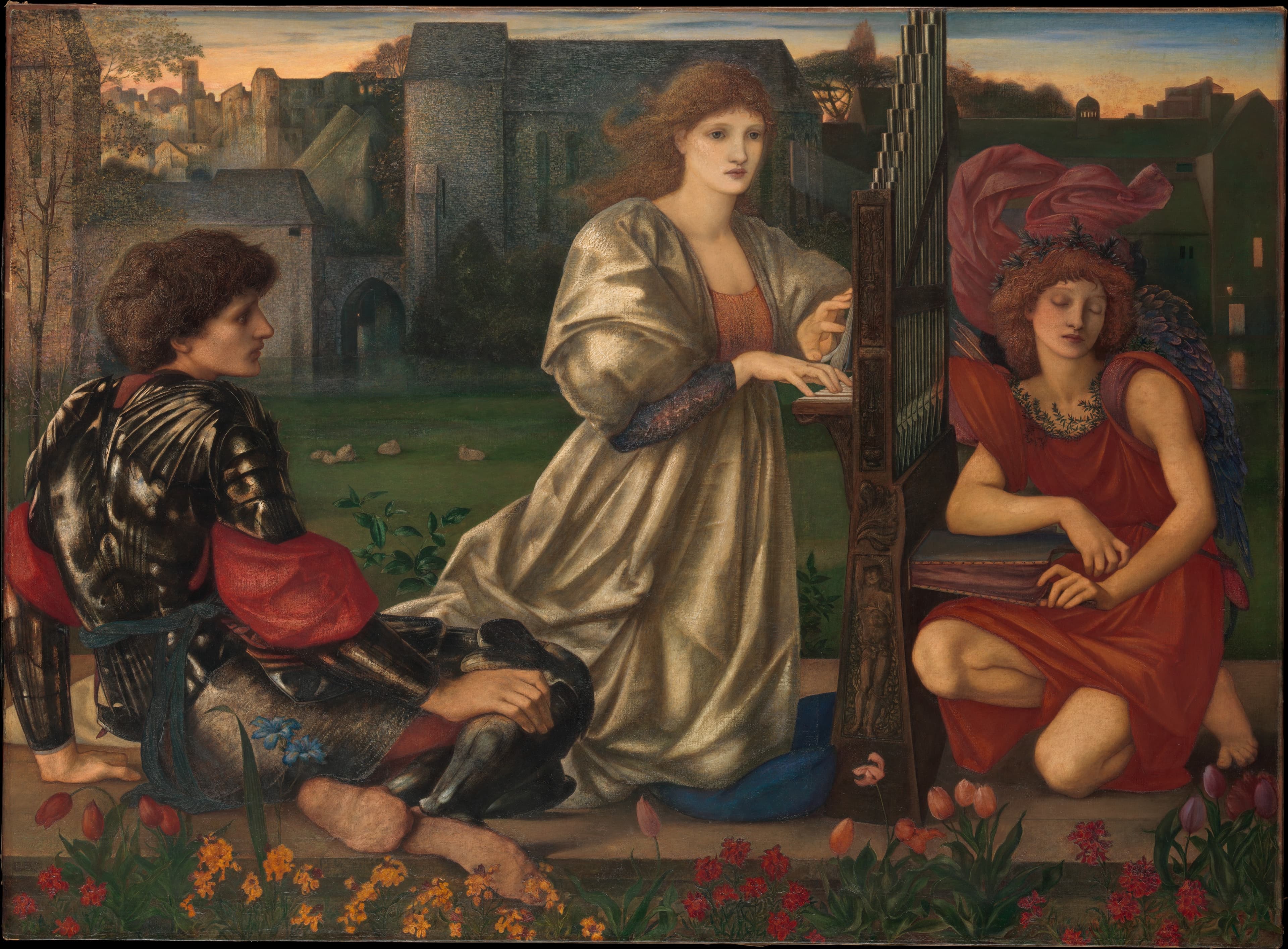 Sir Edward Burne-Jones — The Love Song
