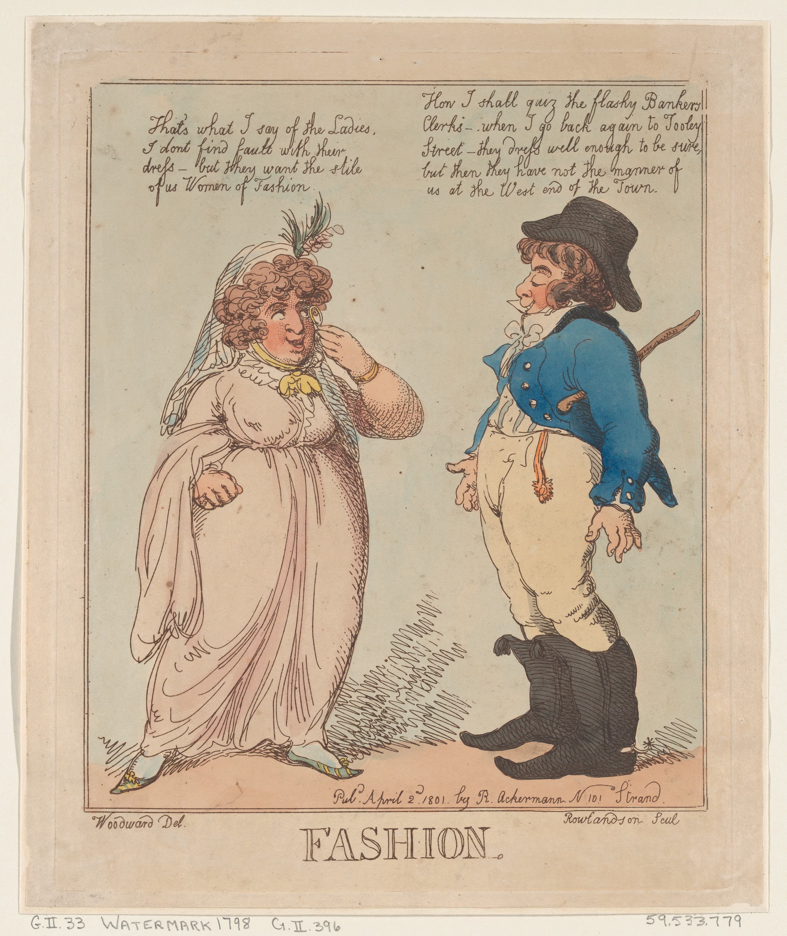 Thomas Rowlandson — Fashion