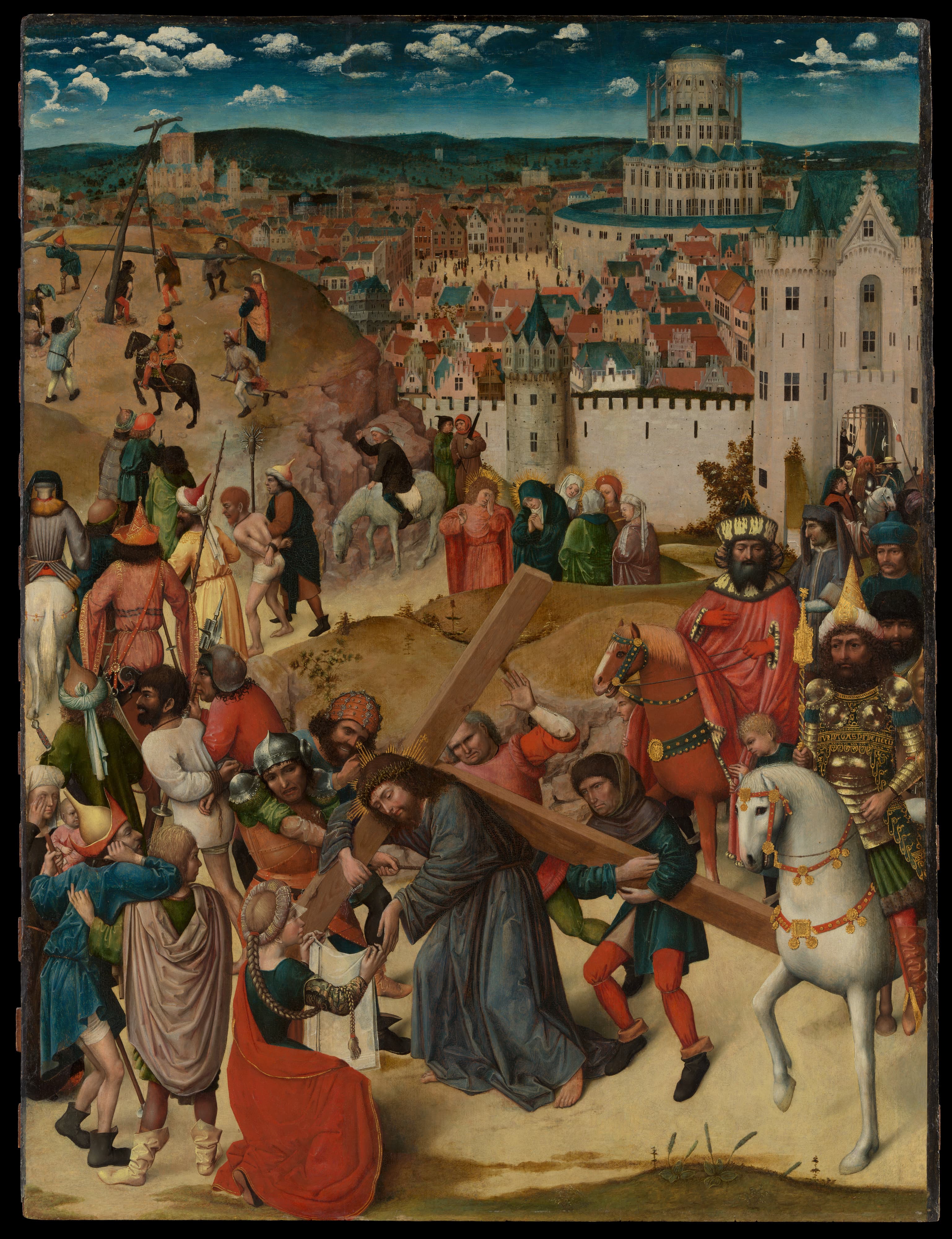 North Netherlandish (Bruges) Painter — Christ Bearing the Cross