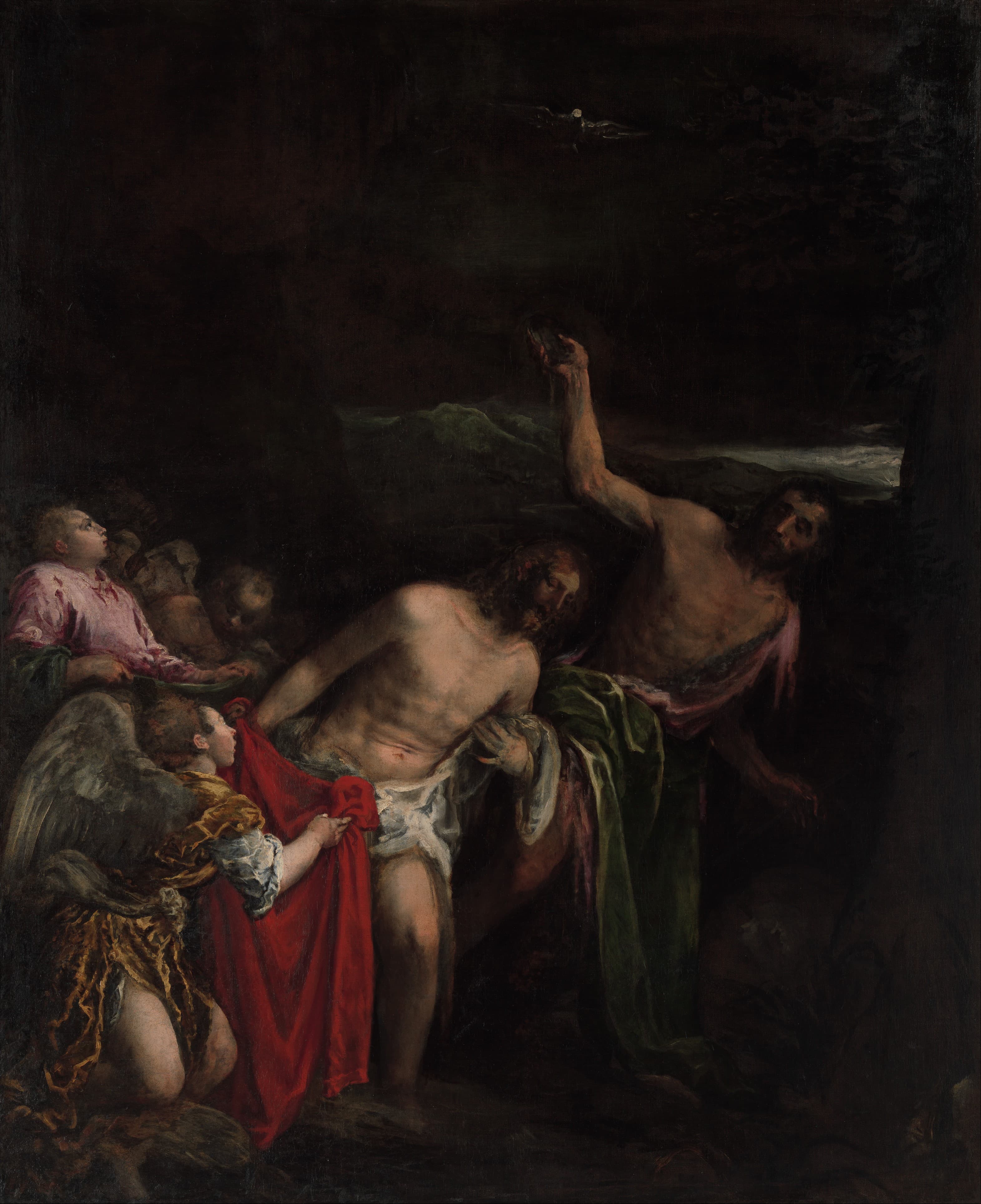 Jacopo Bassano (Jacopo da Ponte) — The Baptism of Christ