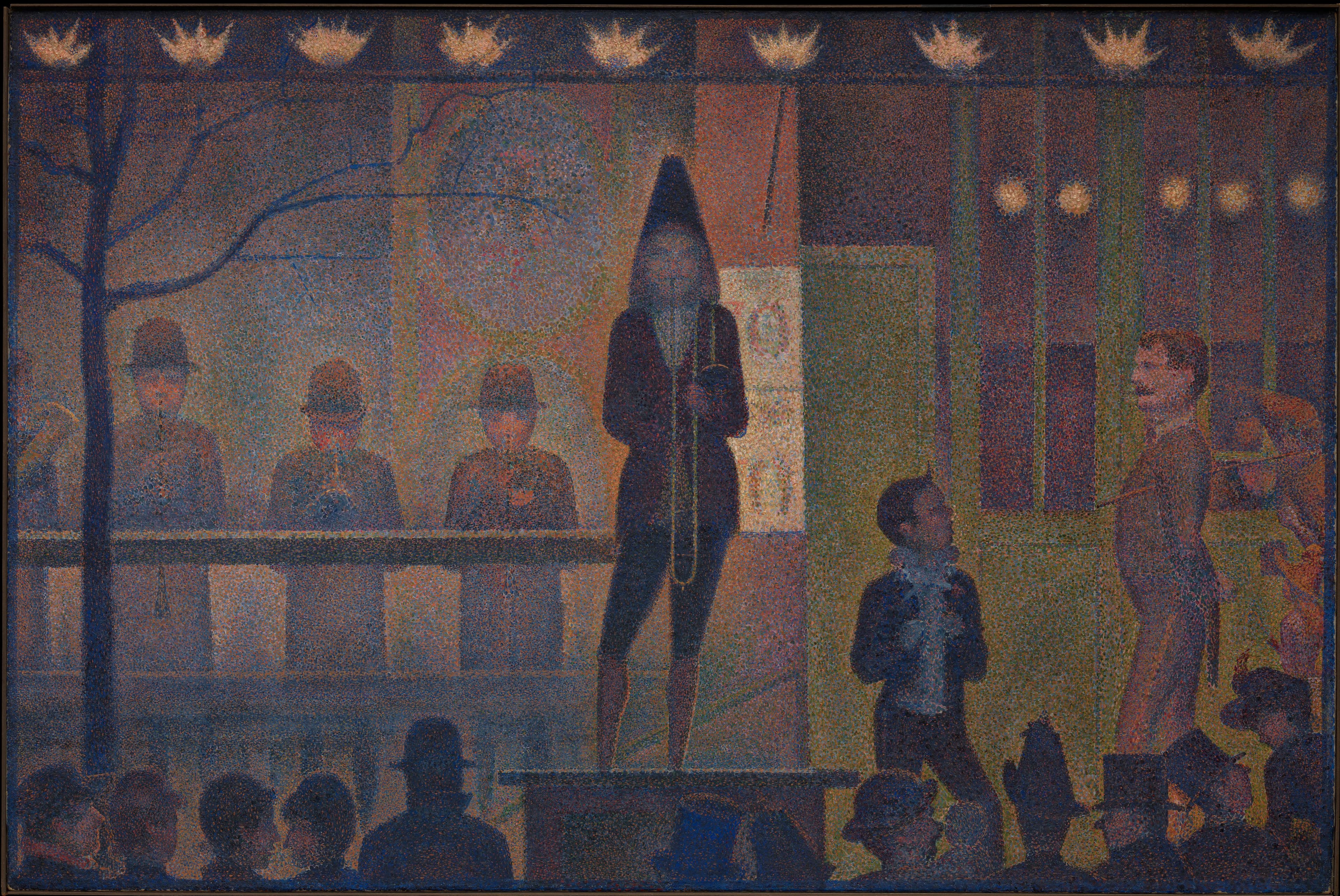 Georges Seurat — Circus Sideshow (Parade de cirque)