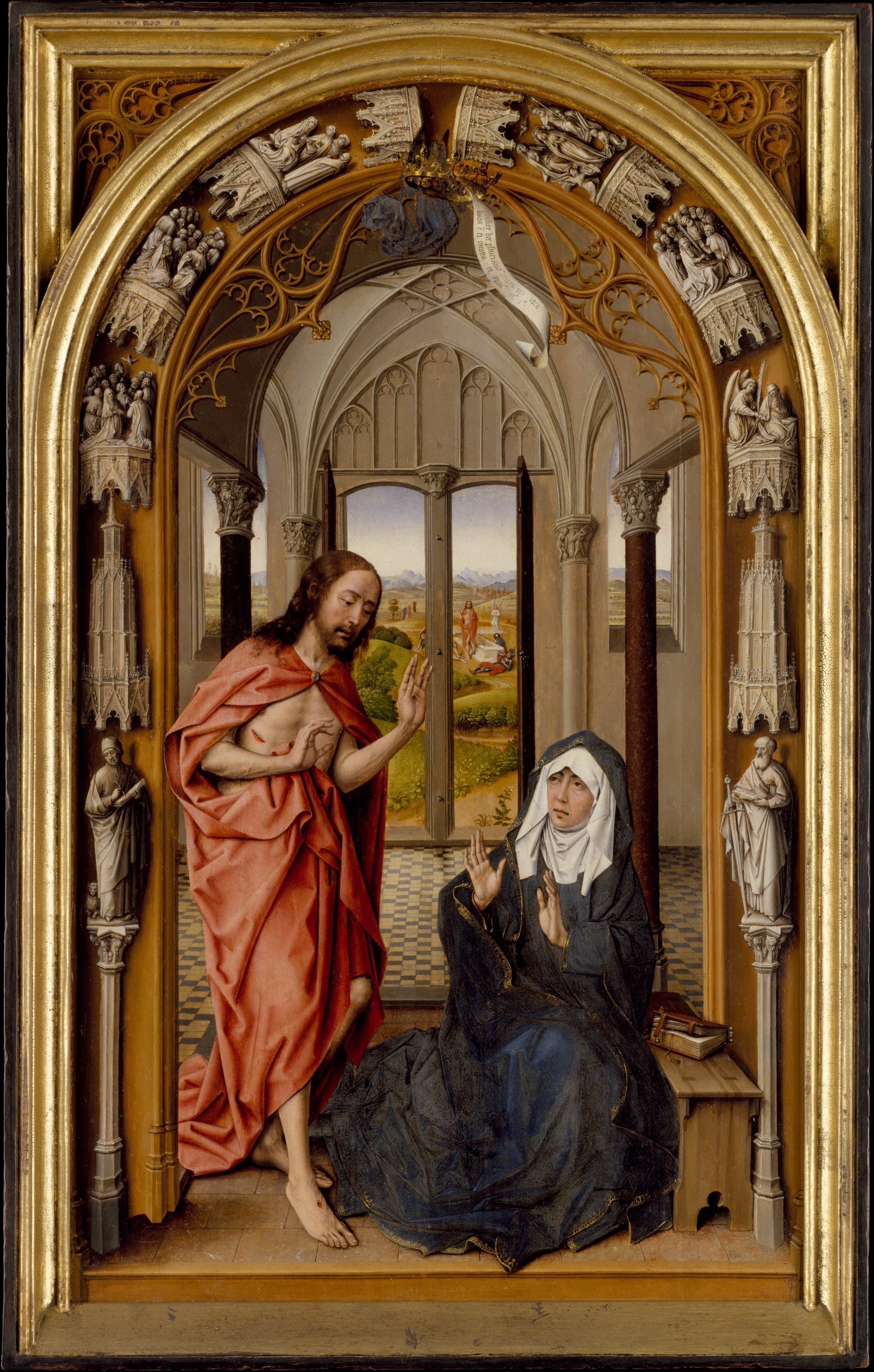Juan de Flandes — Christ Appearing to His Mother